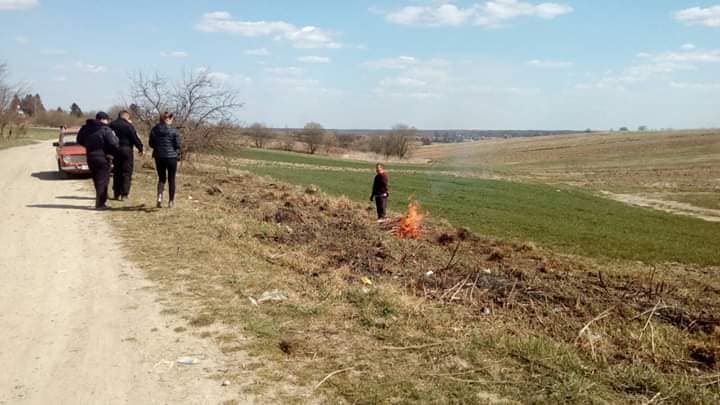 Франківською ОТГ їздитиме мобільна група й каратиме паліїв трави