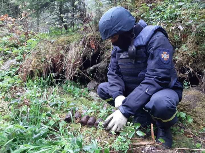 Минулої доби на Франківщині піротехніки знищили 4 вибухонебезпечні предмети
