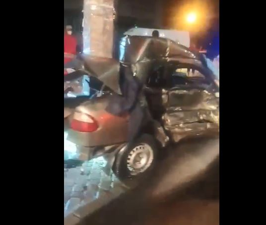 Вночі на Василіянок зіткнулися Лексус та Деу, є загиблий (ФОТО, ВІДЕО, ОНОВЛЕНО)