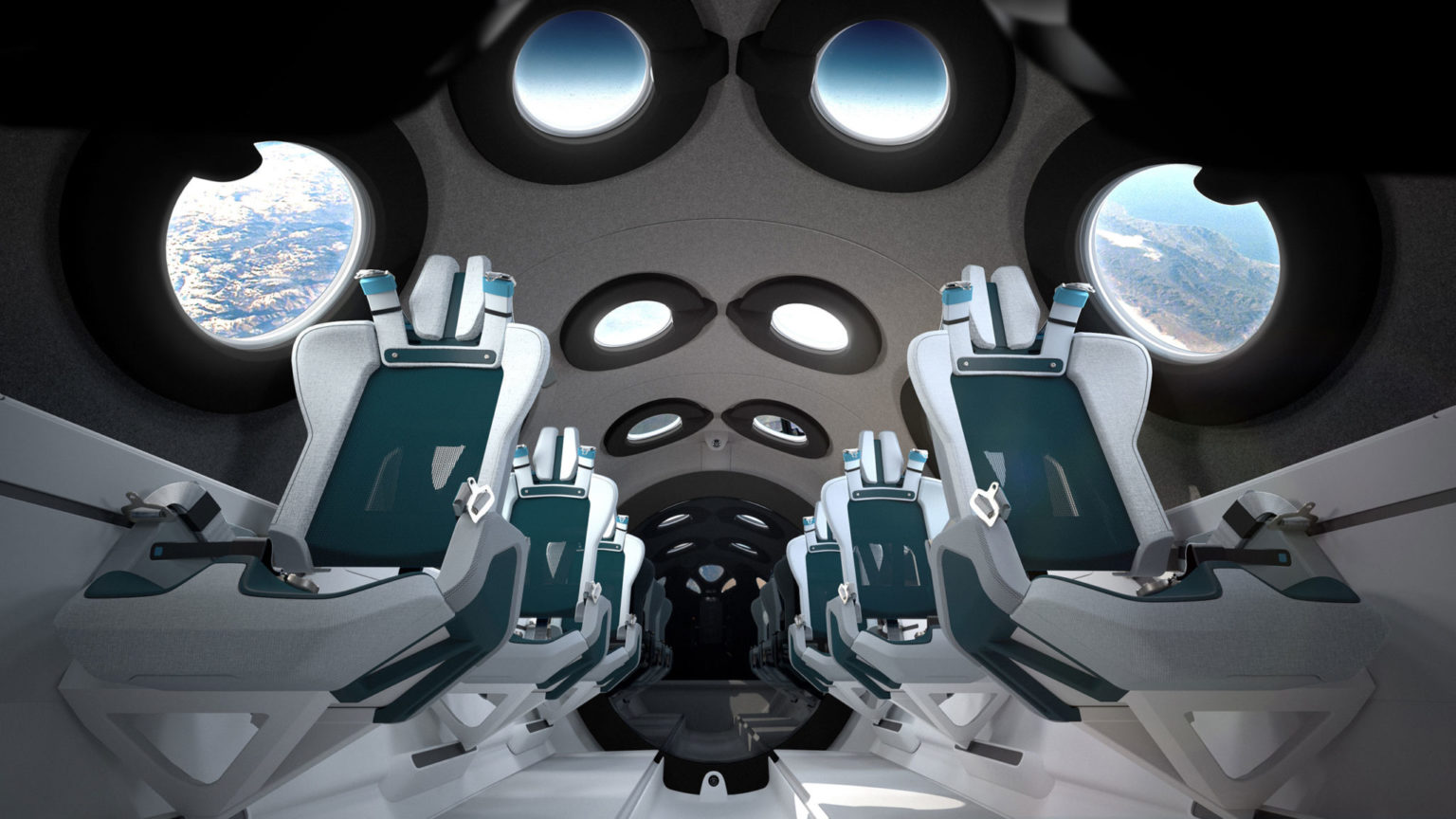 Virgin Galactic показали, як виглядатиме інтер’єр корабля для космічного туризму (ФОТО, ВІДЕО)