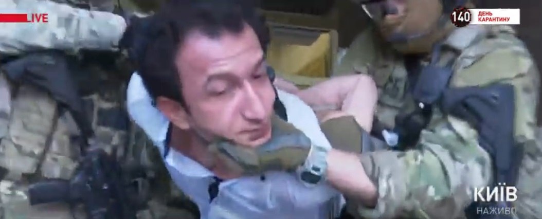 Столичного терориста, який назвав себе “святим духом”, затримали (ВІДЕО)