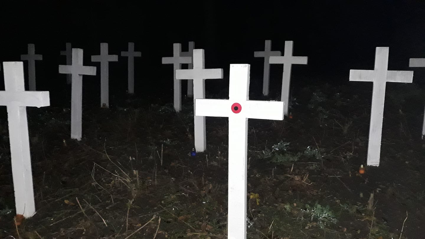 Військовий цвинтар часів Першої світової відновлюють на Городенківщині (ФОТО)