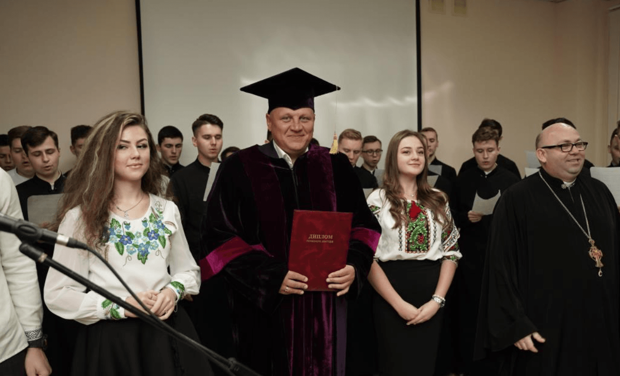Екснардеп і підприємець Олександр Шевченко став ще й почесним доктором (ФОТОФАКТ)