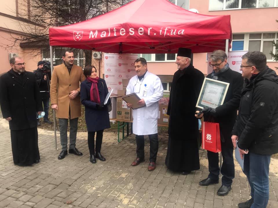 Мальтійська служба допомоги подарувала ЦМКЛ найсучасніший апарат ШВЛ (ФОТО, ВІДЕО)