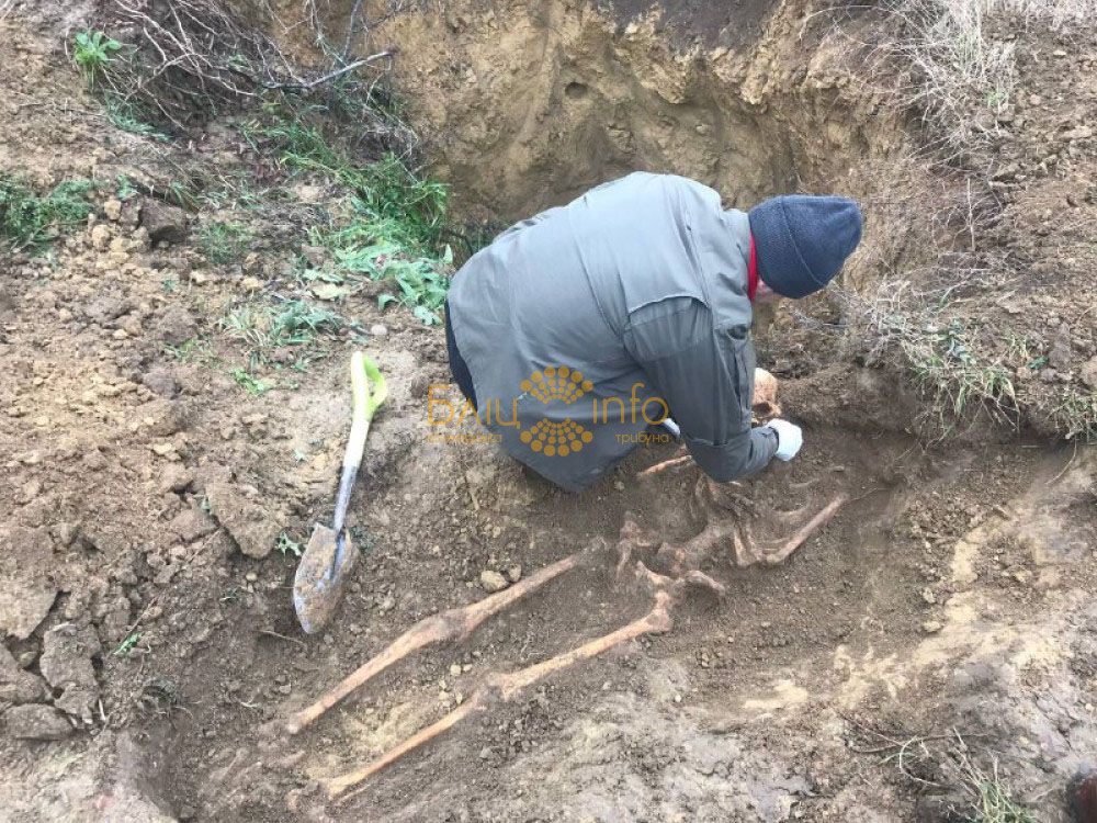 Серед поля на Івано-Франківщині знайшли невідоме поховання (ФОТО)