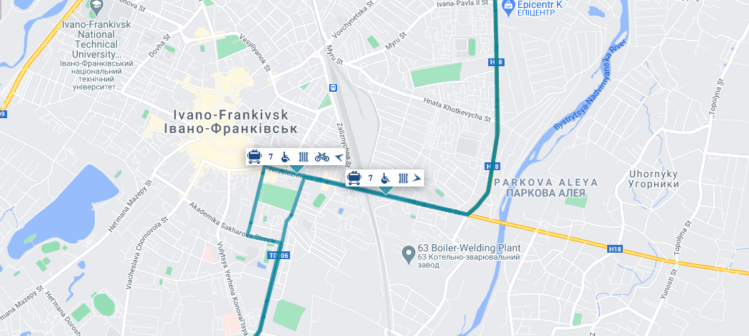 Відтепер франківці можуть у Dozor побачити тролейбуси з майданчиками для роверів (ФОТО)