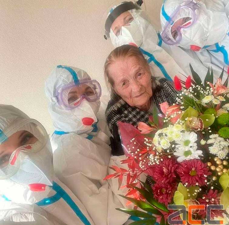 У Чернівцях 100-річну жінку вилікували від COVID-19