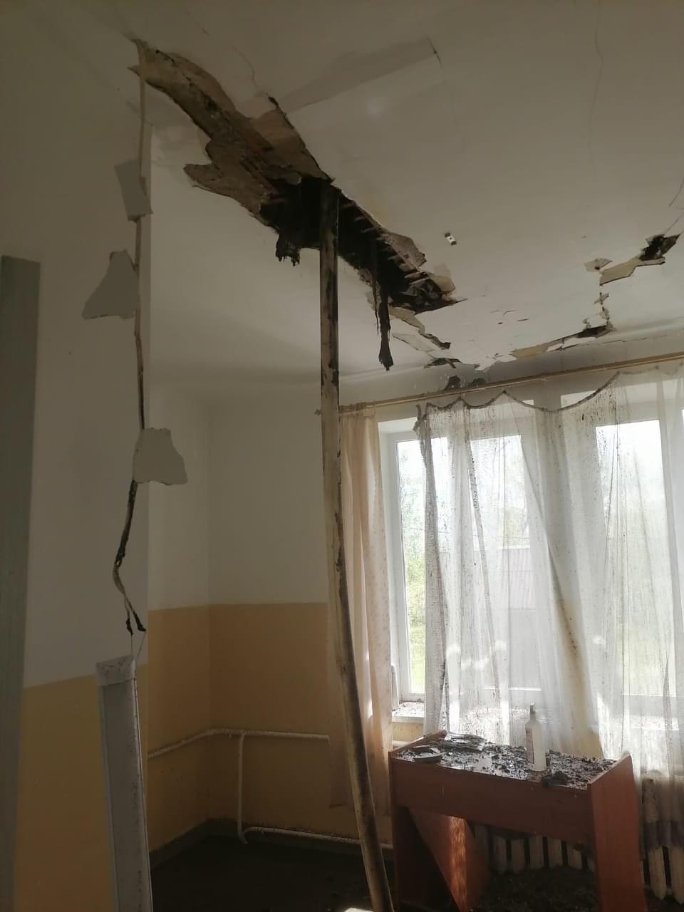 У Лисецькій лікарні сталася пожежа (ФОТО)