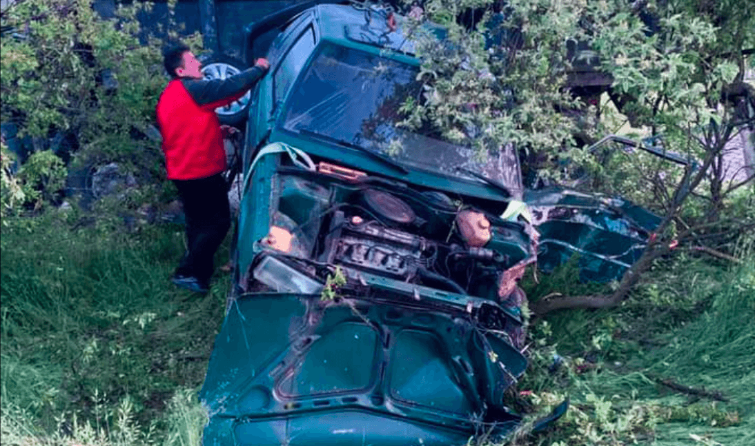 З’явилися фото і деталі ДТП, яку вчинив неповнолітній поблизу Солотвино (ФОТО)