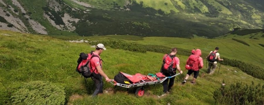 У Карпатах українські та польські рятувальники вчилися допомагати травмованим туристам