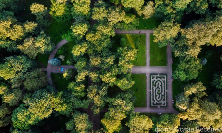 Красу міського парку у Франківську показали з висоти (ФОТО)