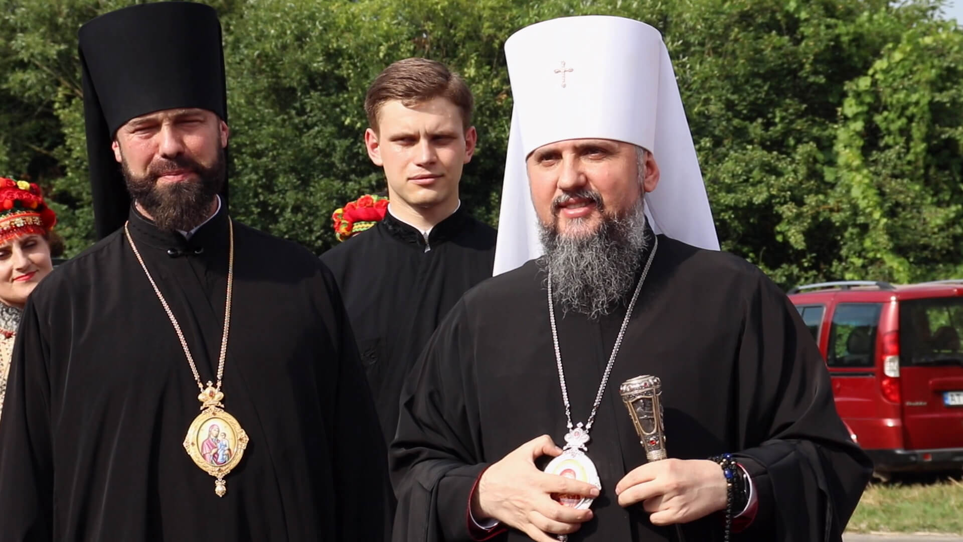 На Коломийщині зустріли Предстоятеля ПЦУ Епіфанія (ВІДЕО)