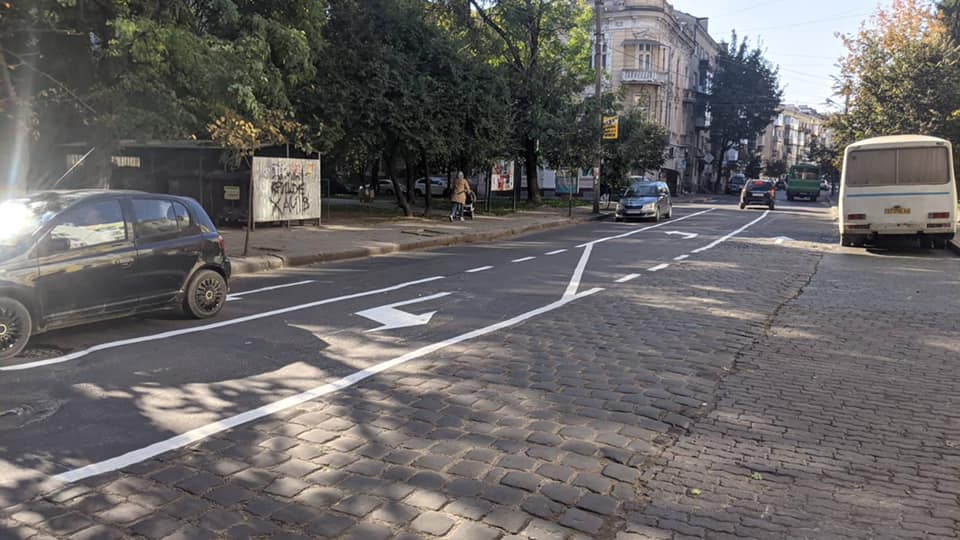 На вулиці Мазепи від Січових Стрільців до Гординського змінили схему руху (ФОТО)
