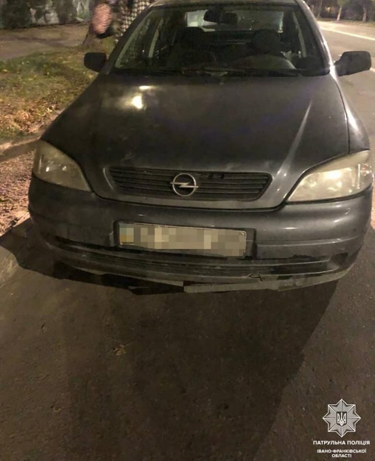 Вночі патрульні виявили п’яного водія, котрий возив містом дружину і однорічну дитину (ФОТО)