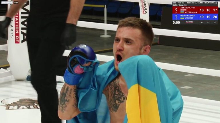Іванофранківець Назарій Бедрій став чемпіоном Європи з ММА (ФОТО)