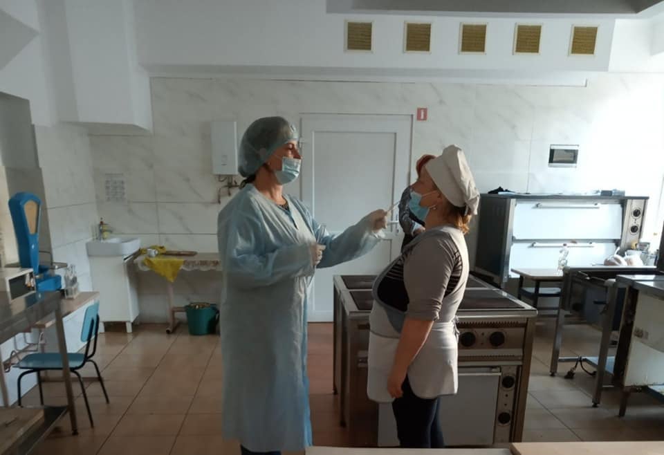 У кожній десятій шкільній та дошкільній їдальні області виявили стафілокок