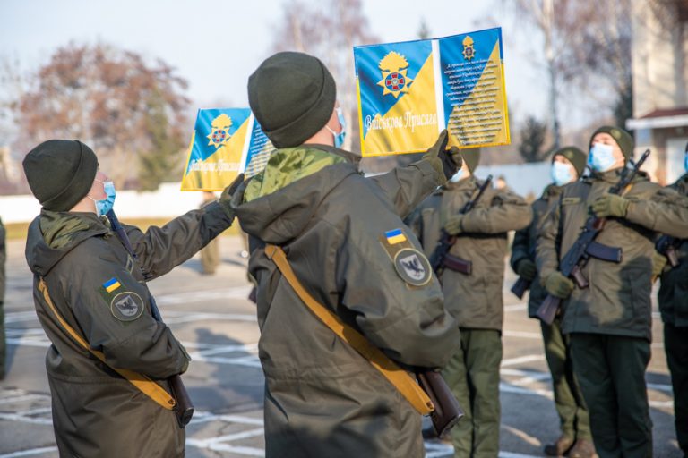 У Франківську гвардійці з різних областей склали присягу (ФОТО)
