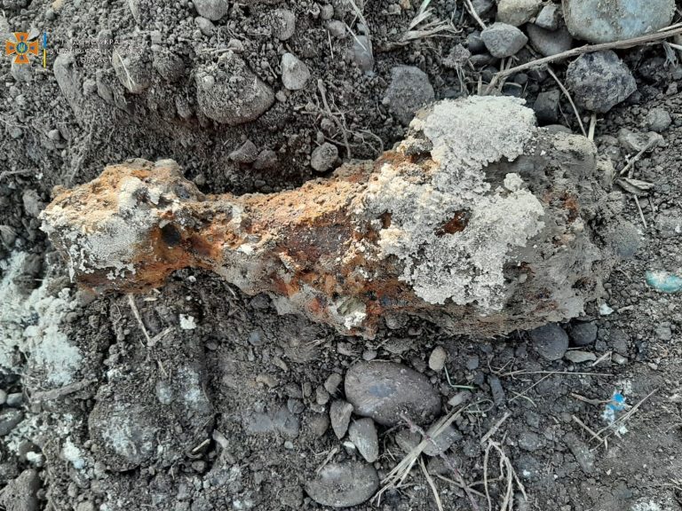 В Калуші знищили мінометну міну часів ІІ Світової війни (ФОТО)