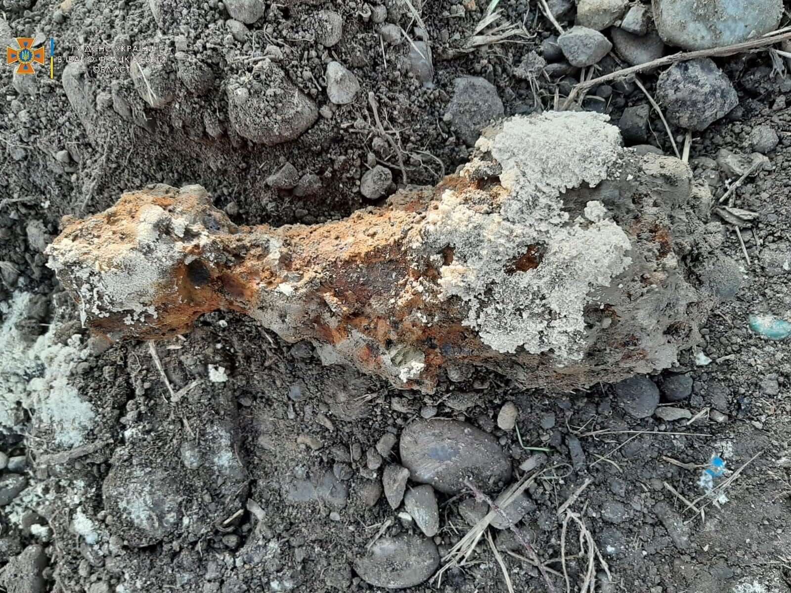 В Калуші знищили мінометну міну часів ІІ Світової війни (ФОТО)