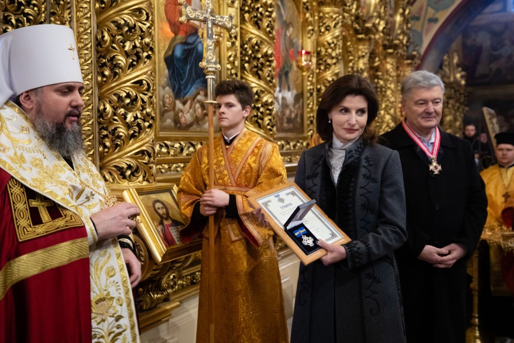 Патріарх Варфоломій і Митрополит Епіфаній привітали Порошенка і відзначили його роль у створенні ПЦУ