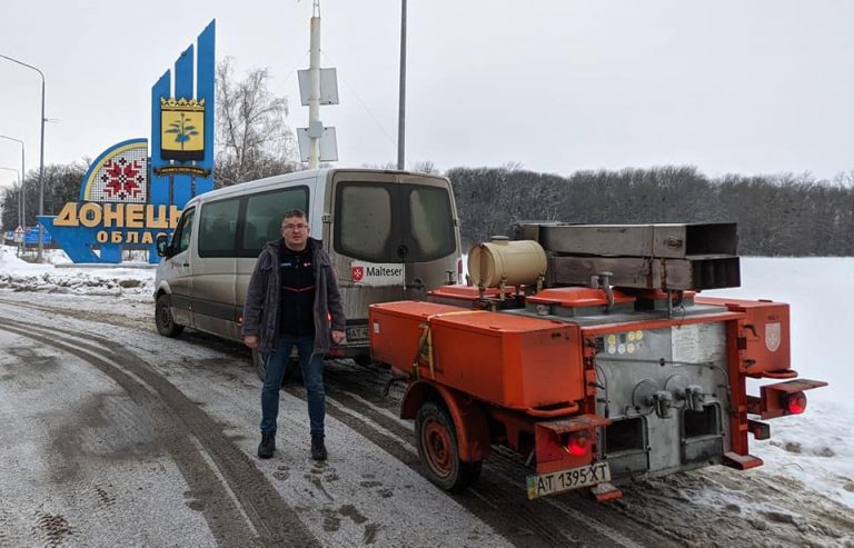 “Мальтійці” доставили з Івано-Франківська на передову польову кухню (ФОТО)
