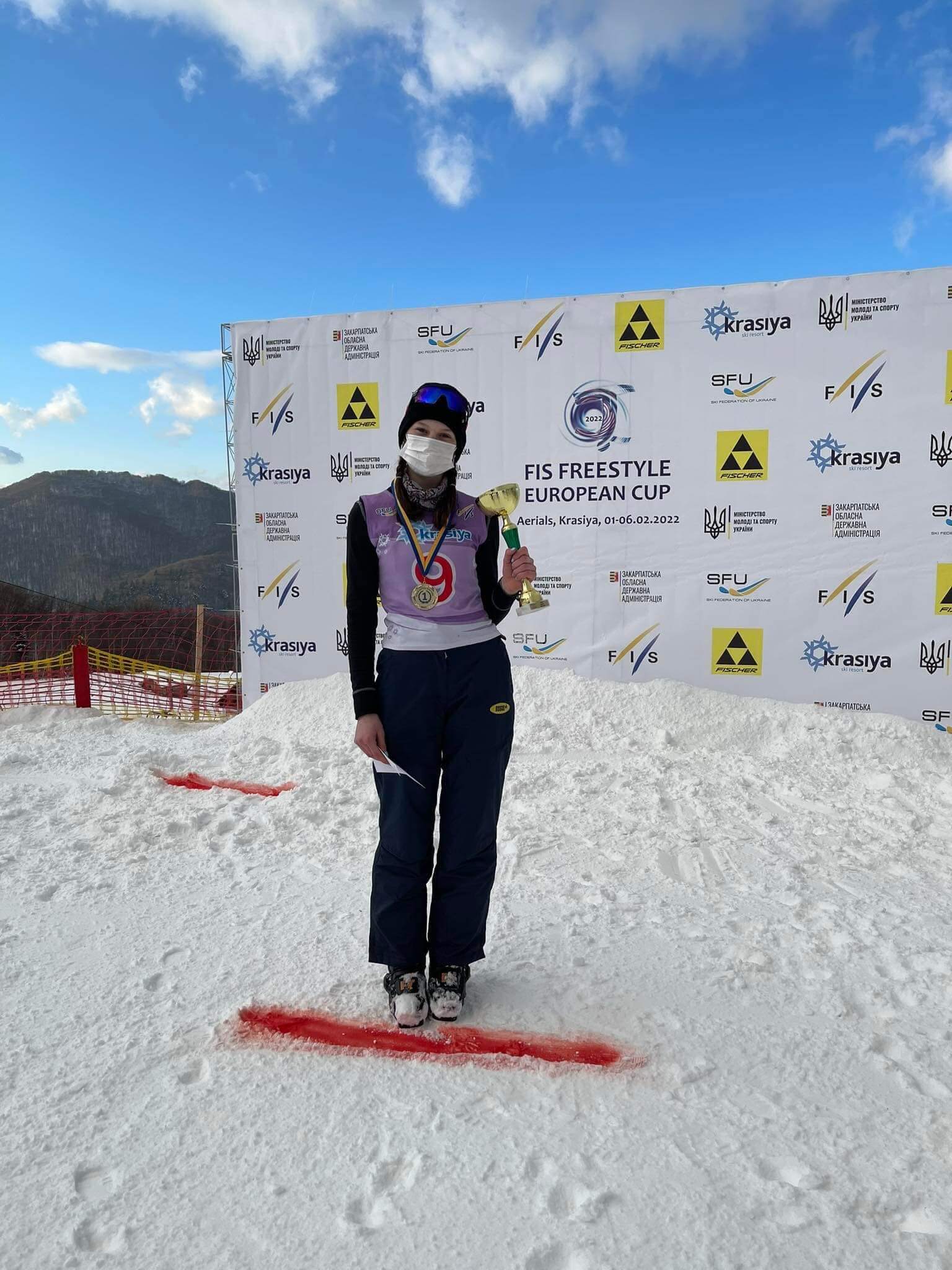 Ще одна франківська спортсменка здобула “золото” на етапі Кубка Європи з фристайлу (ФОТО)