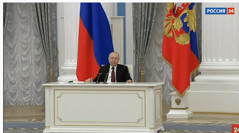 Рішення щодо визнання «ДНР» та «ЛНР» буде ухвалене сьогодні, – Путін