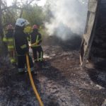 вогнеборці на пожежі
