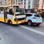 маршрутка збила дитину на велосипеді