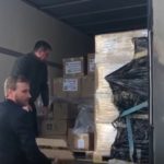 фото гуманітарної допомоги з Польщі
