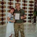 молодята Едуард і Вікторія
