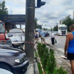 ДТП за участі 4 машин у Франківську