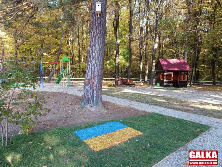 На Калущині лісівники відкрили оновлену відпочинкову зону, а колезі-воїну передали авто (ФОТО)