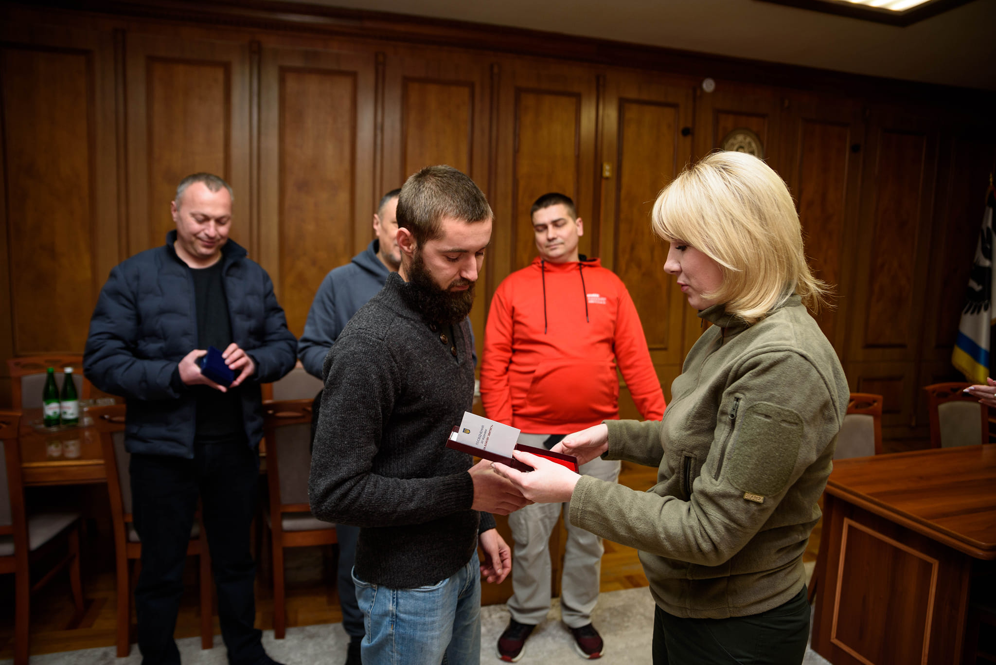 Пʼятеро воїнів отримали найвищу нагороду Прикарпаття (ФОТО)