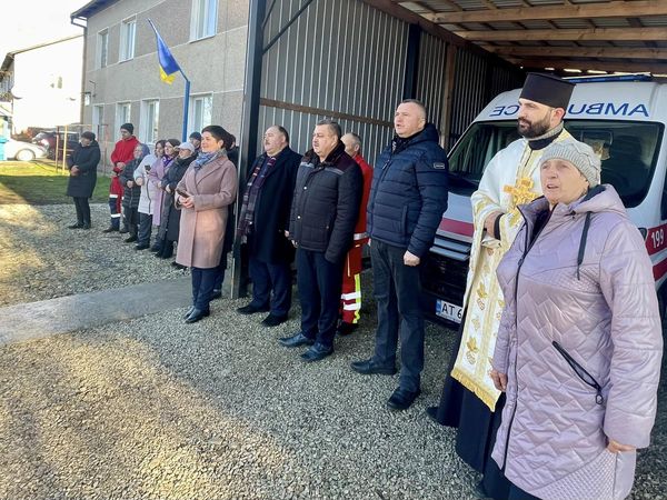 На Городенківщині відкрили оновлений пункт базування “швидкої” (ФОТО)