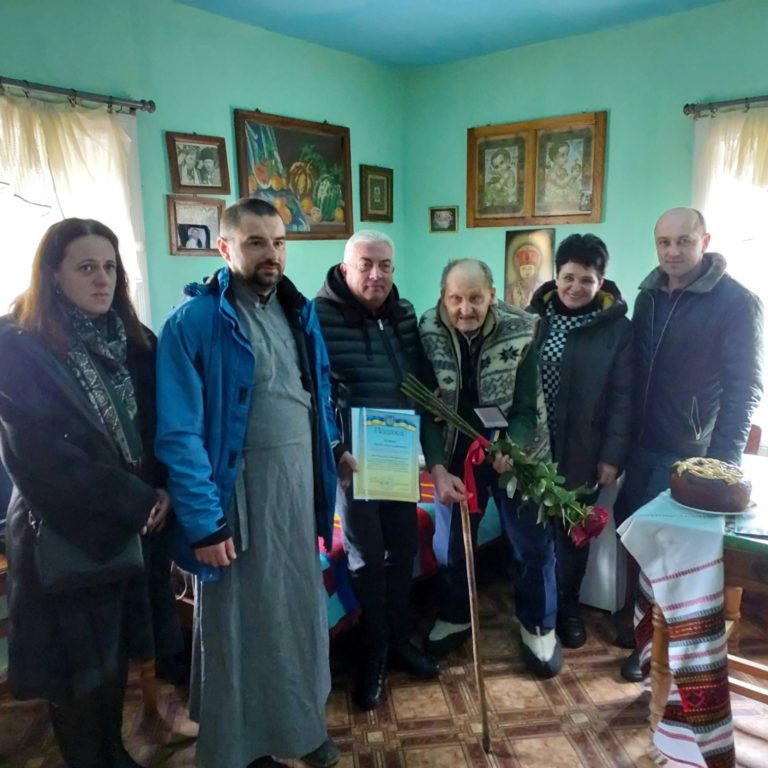 Іван Базюк з Поляницької громади відсвяткував 100 років