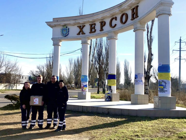 Мальтійці з Франківська привезли допомогу для жителів Херсонщини (ФОТО)