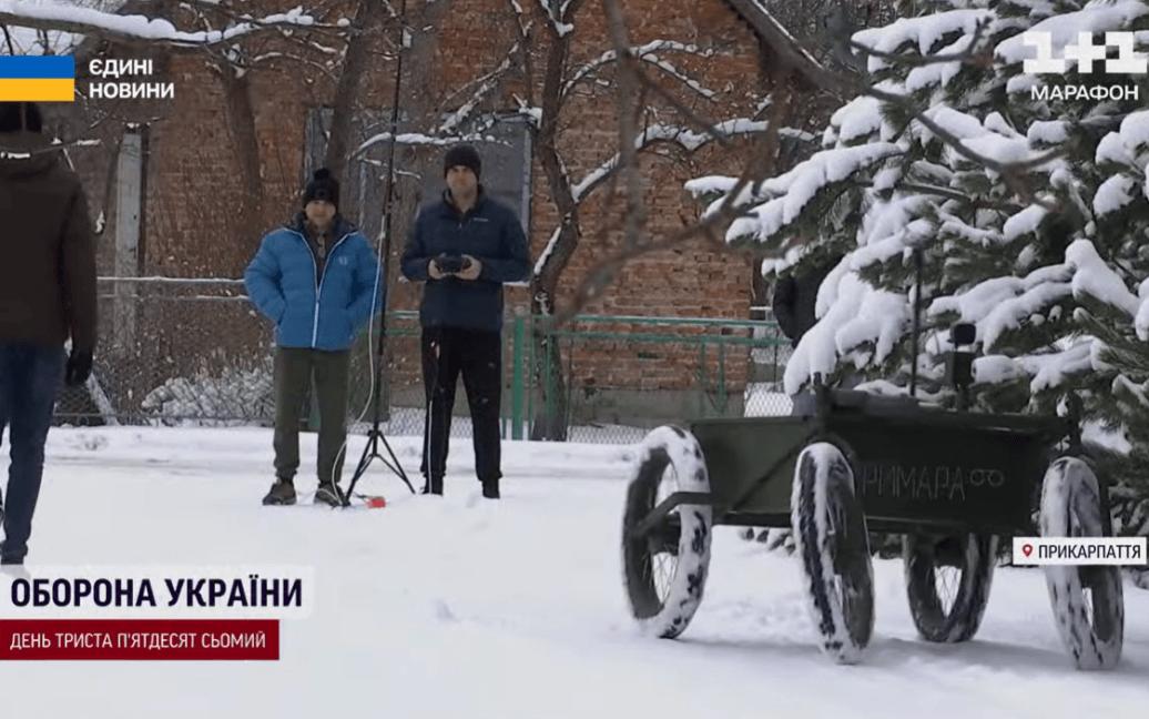Може перевозити до 200 кг вантажу: на Прикарпатті створили велодрон для військових (ВІДЕО)