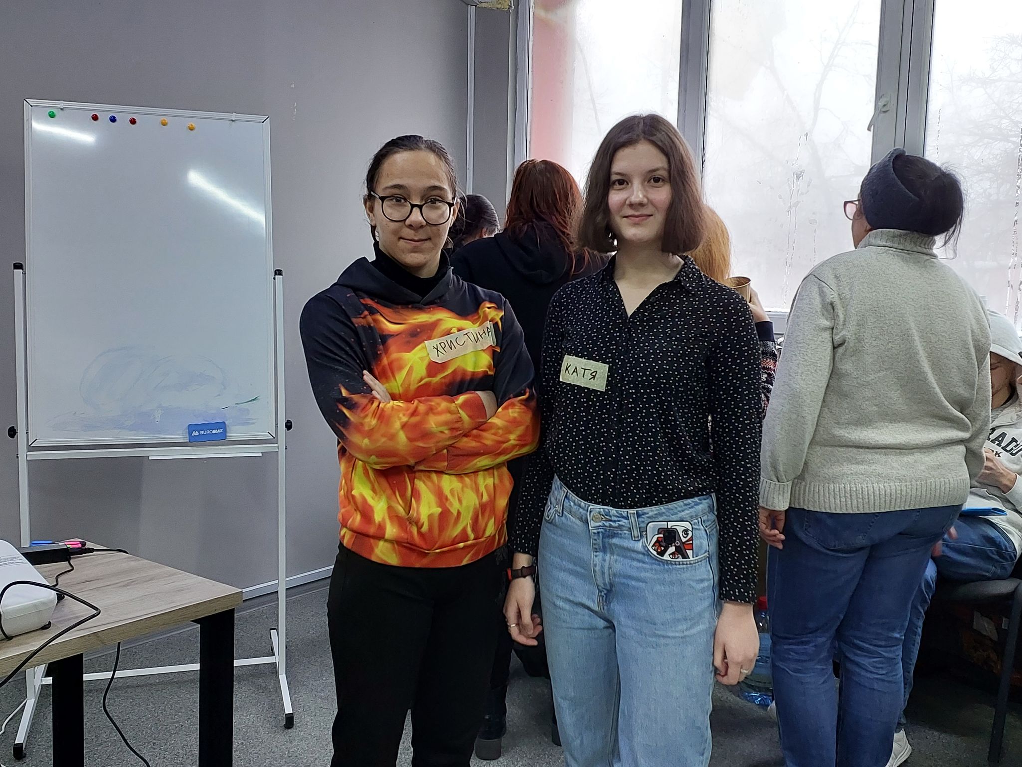 У Франківську школярки організували для дорослих тренінг з працевлаштування (ФОТО)