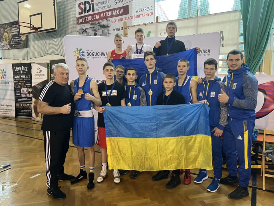 Прикарпатські боксери вибороли нагороди престижного турніру в Польщі