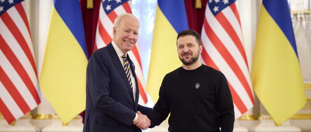 Президент Джозеф Байден приїхав до Києва (ФОТО)