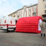 мобільний пункт забору крові