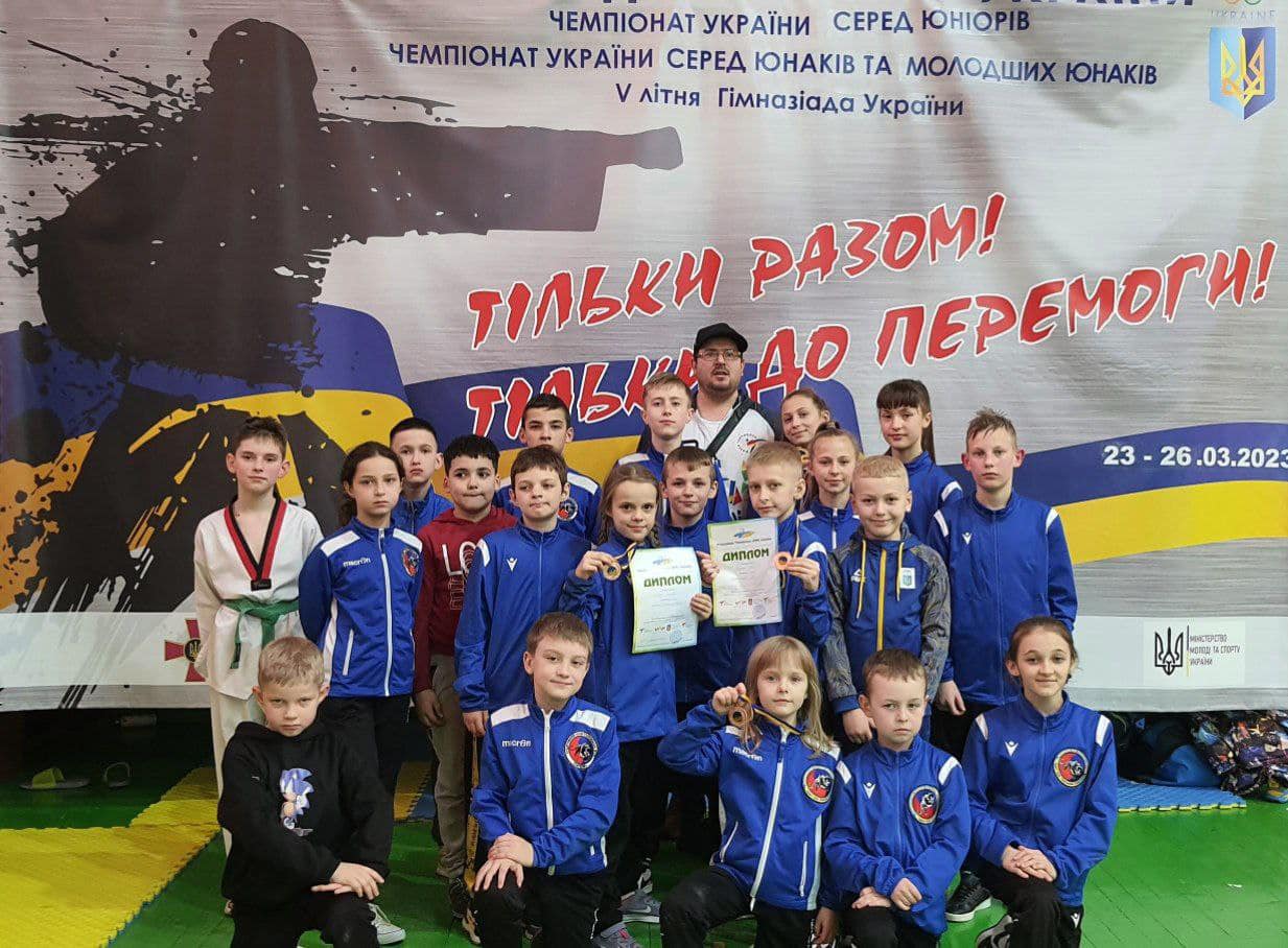 Юні прикарпатські тхеквондисти вибороли 17 нагород Чемпіонату України (ФОТО)