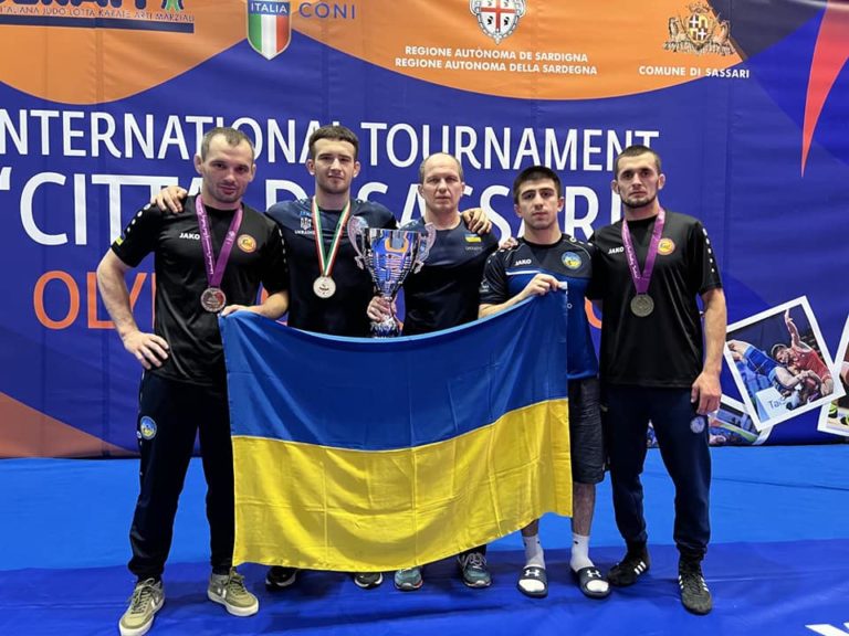 Франківські борці здобули чотири медалі на змаганнях в Італії (ФОТО)