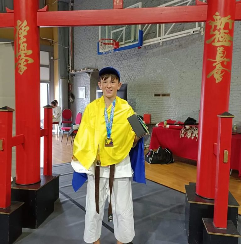 Калушанин Андрій Лагойда здобув бронзу на інклюзивному чемпіонаті світу з карате (ФОТО)