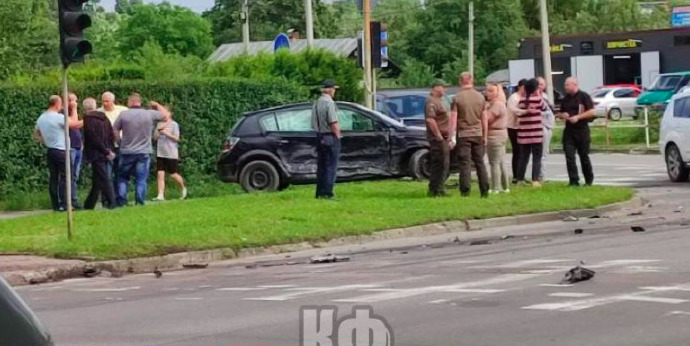 У Калуші ДТП за участі трьох авто (ВІДЕО)
