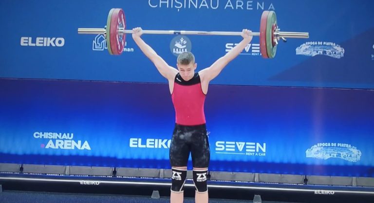 Важкоатлет з Калуша здобув срібло на чемпіонаті Європи серед юнаків (ФОТО)