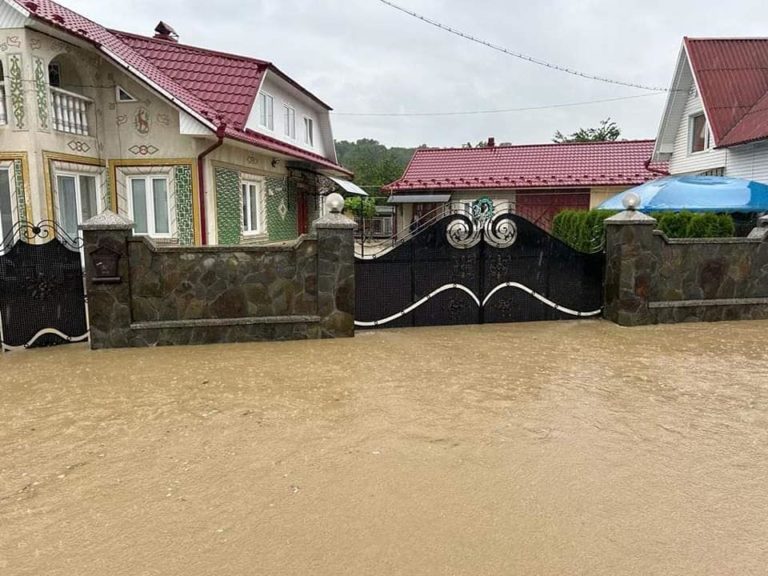 Близько 400 об’єктів підтоплено на Прикарпатті – Онищук (ФОТО)