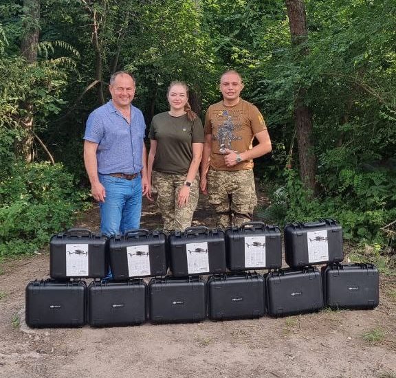 Коломийська громада придбала “Едельвейсу” 11 дронів (ФОТОФАКТ)