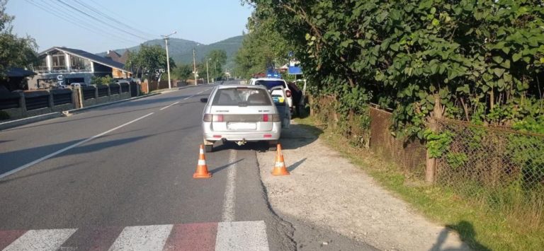 В Яремче трапилася ДТП: на киянку наїхало авто (ФОТО)